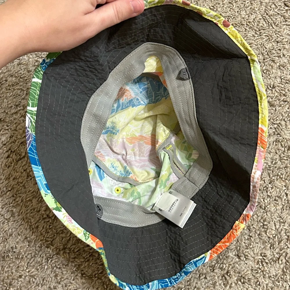 Outdoor Research Solaris Printed Sun Bucket Multicolor Nylon Women's Size Medium - Picture 6 of 10